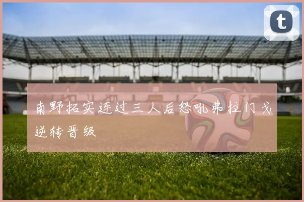 南野拓实连过三人后怒吼弗拉门戈逆转晋级